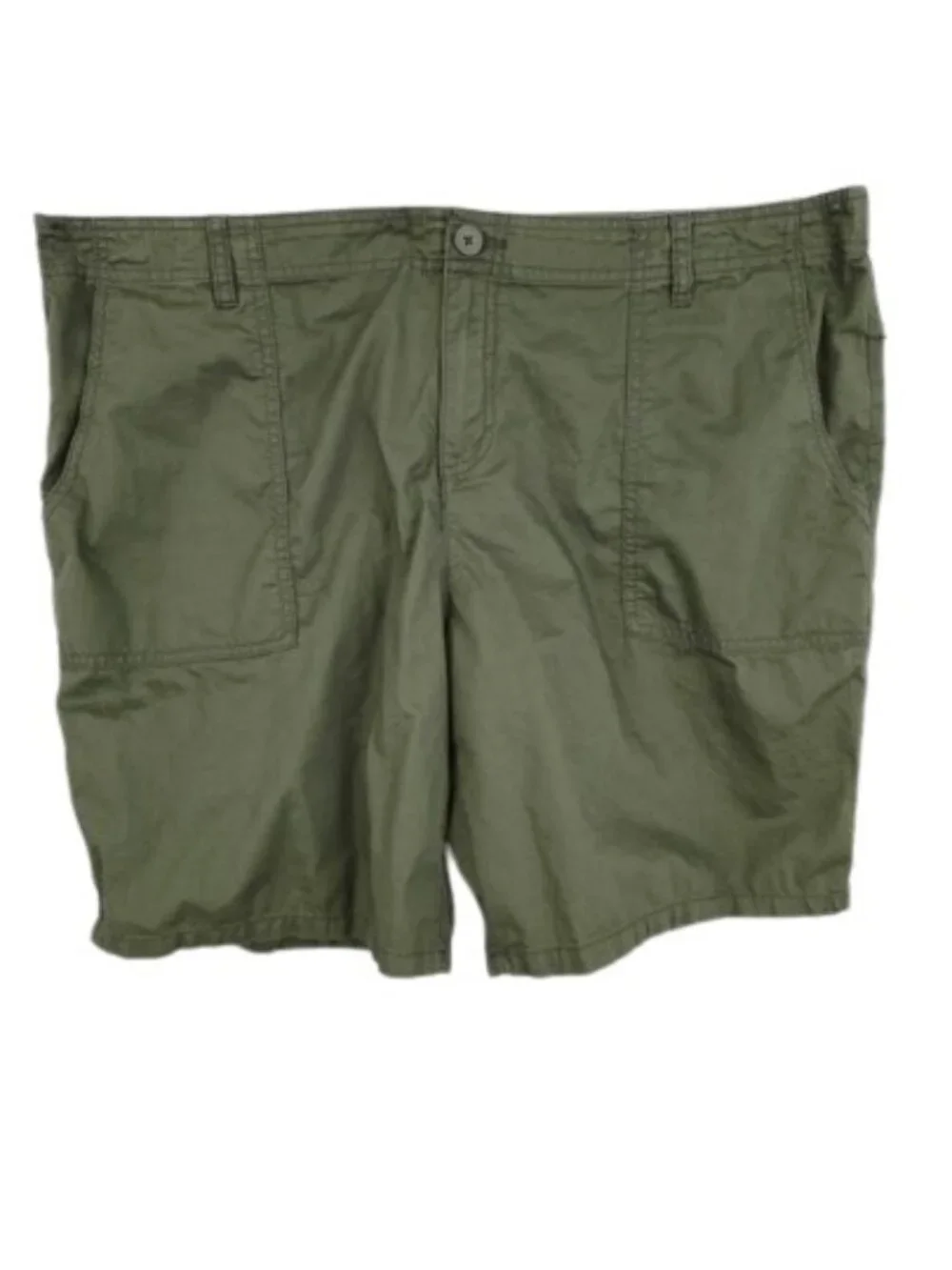 NWOT Liz Claiborne Army Green Utility Shorts 18W